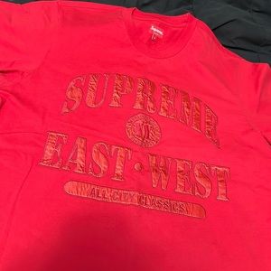 Supreme east west S/S top